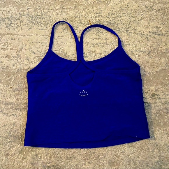 Spacedye Slim Racerback Cropped Tank - Picture 2 of 2